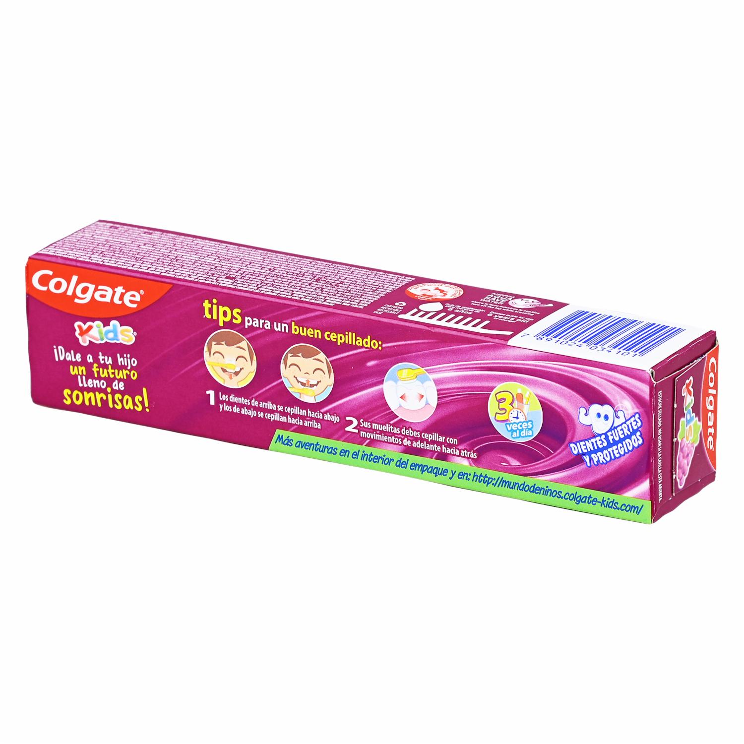 Gel Dental Kids Sabor Uvaventura COLGATE 50 G - Image 2