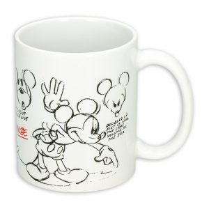 Jarro De Cerámica Diseño Mickey Mouse Vintage STOR 11 Onzas