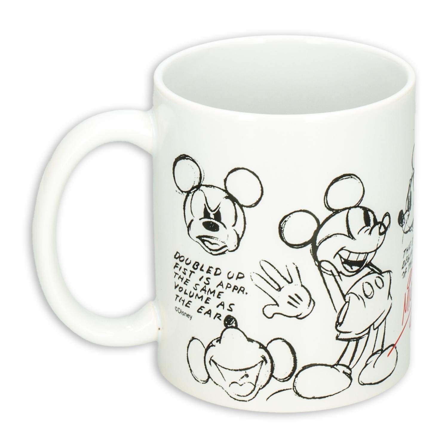 Jarro De Cerámica Diseño Mickey Mouse Vintage STOR 11 Onzas - Image 2