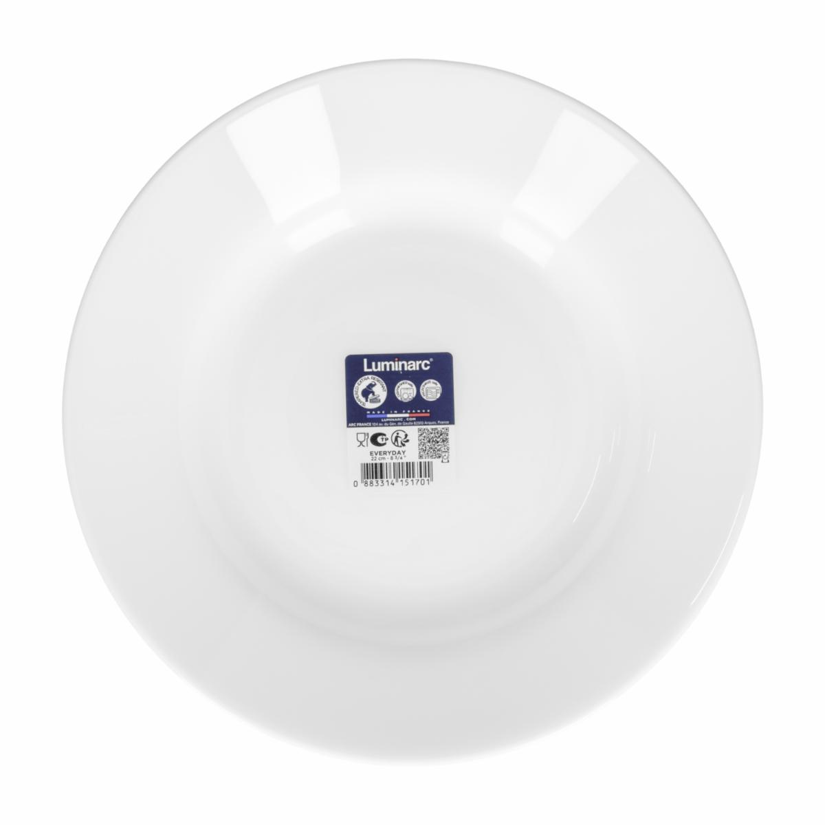 Plato Hondo Everyday LUMINARC 22 Cm - Image 2