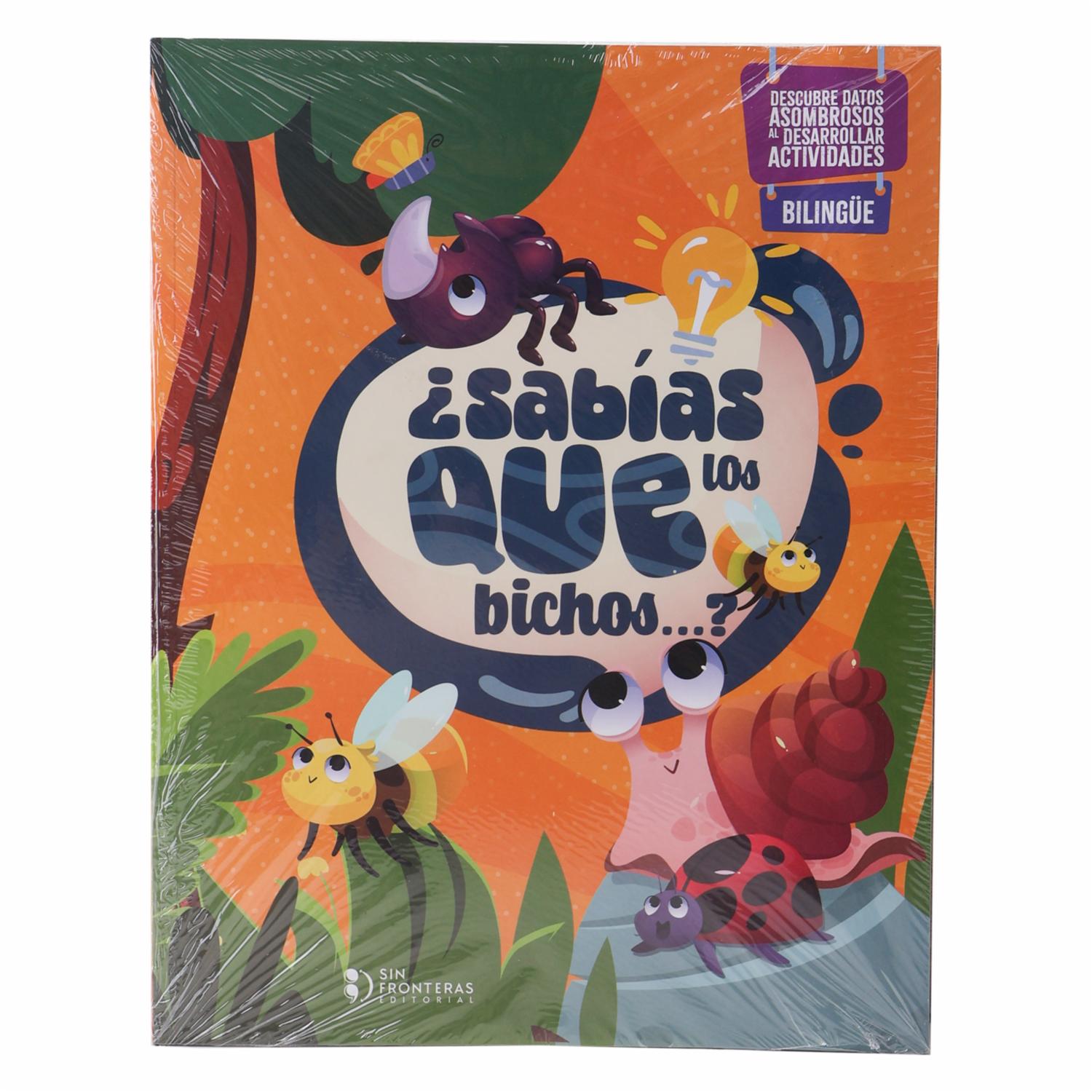 Libro ¿Sabías Que Los Bichos...? SIN FRONTERAS 30 Páginas