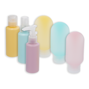 Kit De Viaje Multi Color Pastel KAFFNY 6 Piezas