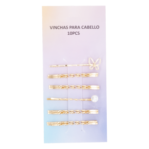 Vinchas De Cabello Para Cabello WAHFAY X 10 Piezas