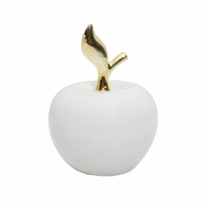 Adorno Decorativo Blanco Manzana KOOME