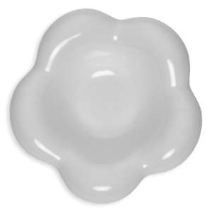 Plato Decorado Blanco SKYLARK 10X10X2.5 Cm