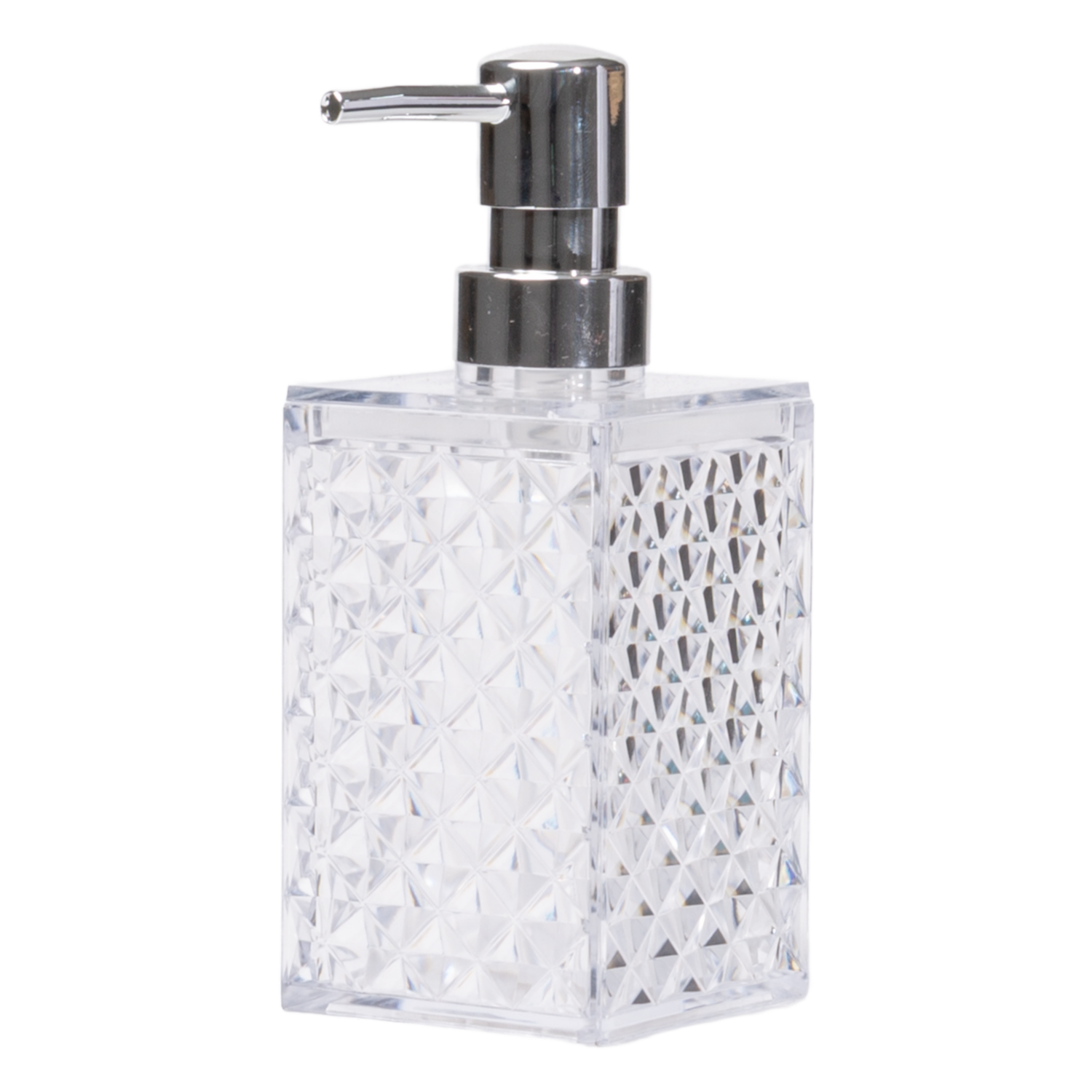 Dispensador De Jabón Líquido De Baño Transparente SKYLARK 3 Piezas
