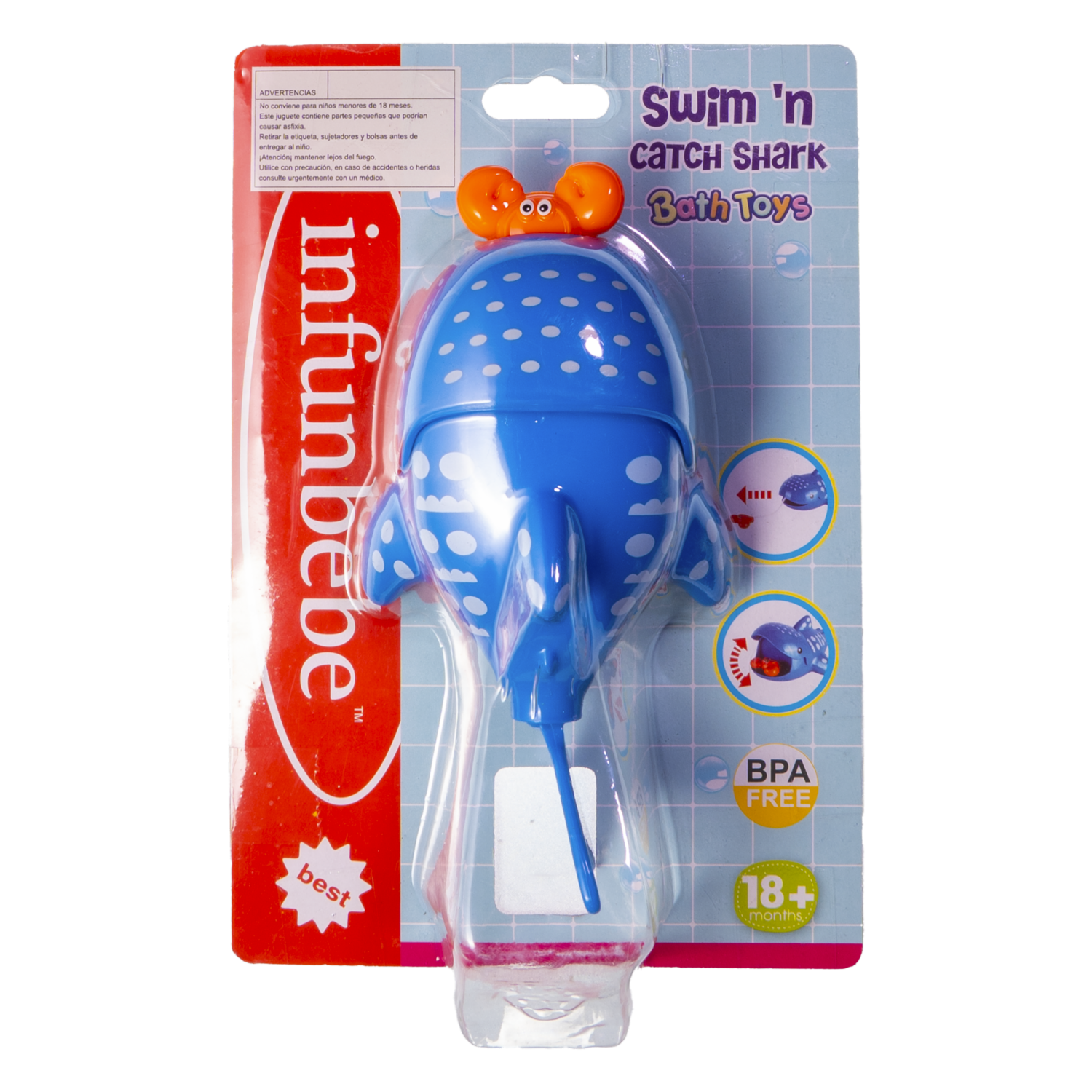 Juguete De Baño Tiburón INFUNBEBE Para Bebé