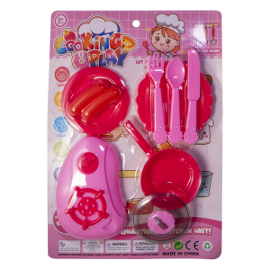 Set De Juego Mini Cocina KOOME 10 Piezas