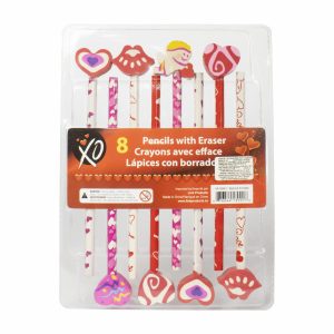 Lápices Con Borrador San Valentín LP 1 Pieza