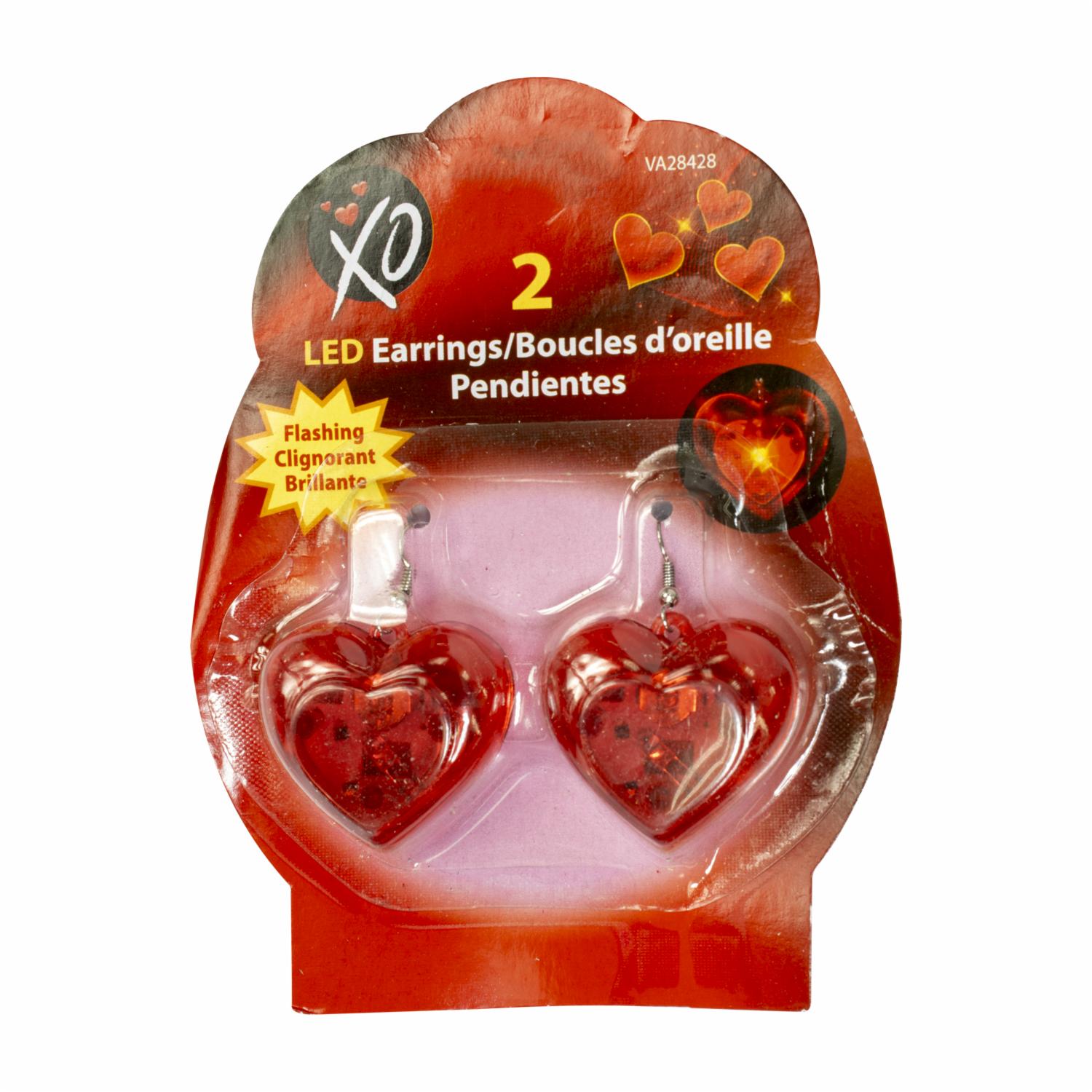 Pendientes Led Corazón LPS Par