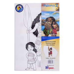 Lienzo Preimpreso Moana 1 DISNEY 30X20 Cm