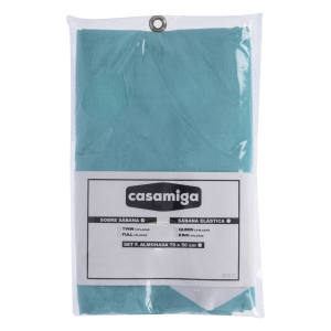 Sabana Elástica Luminar Rayas CASAMIGA 2 Plazas