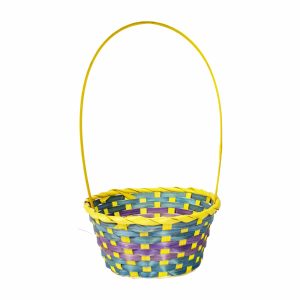 Cesta Pascua De Bamboo LPS 1 Pieza