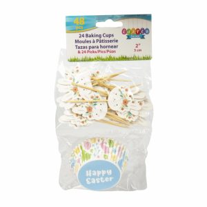 Recipientes Y Palillos Pascua LPS X 24 Uds