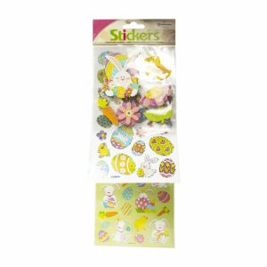 Pegatinas De Pascua 3 En 1 LPS 1 Pieza