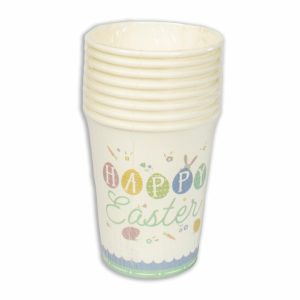 Vasos De Pascua 9 Oz LPS X 8 Uds