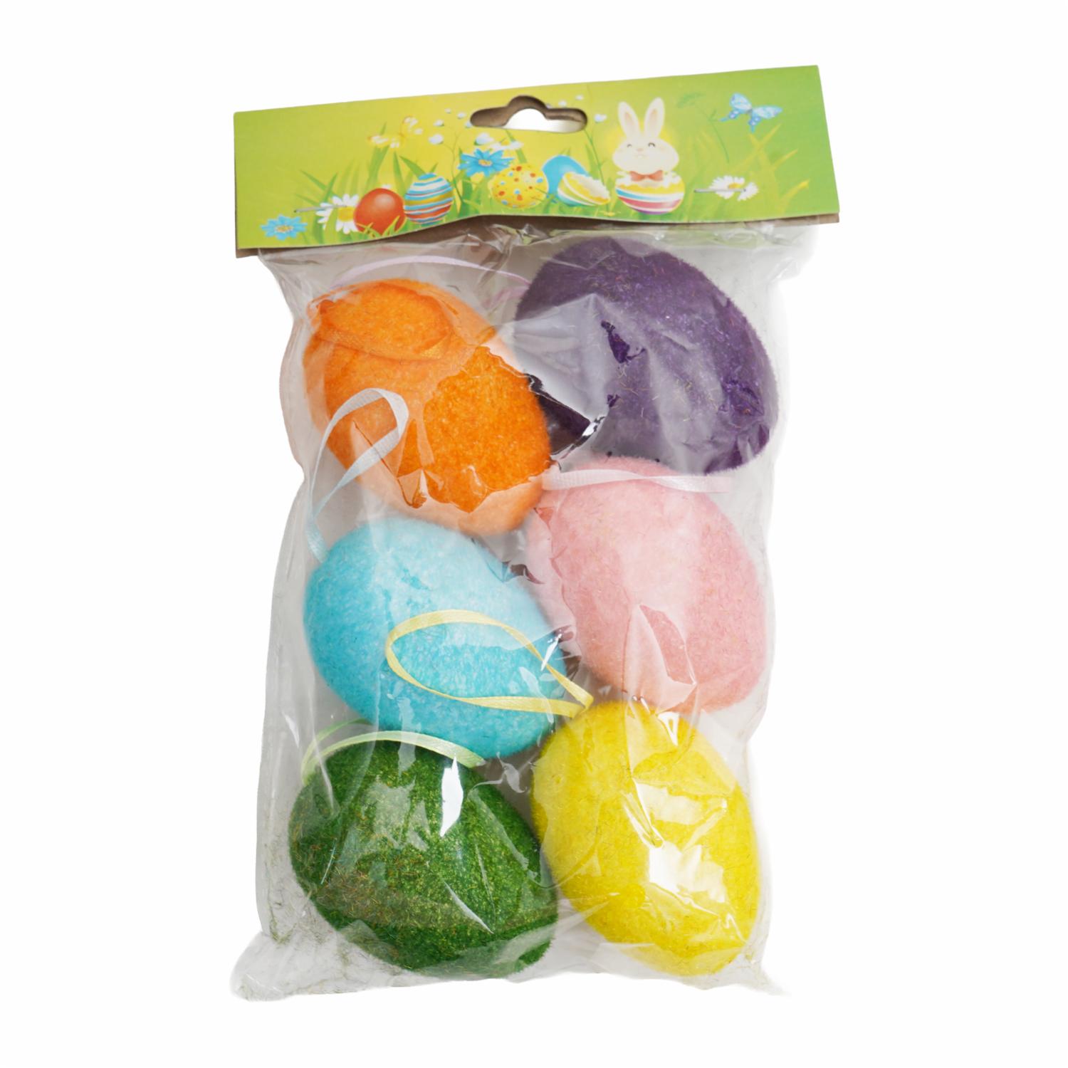 Huevo De Pascua De Espuma Flex IMPORTADORA CUMPLEAÑOS 6 Piezas