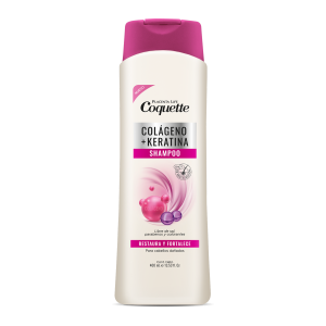 Shampoo De Cabello Colageno & Keratina COQUETTE 400 Ml