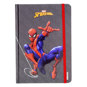 Libreta A Cuadros Diseño Spiderman DISNEY 80 Hojas