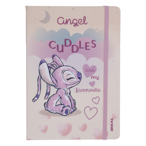 Libreta Angela 1 Línea DISNEY 80 Hojas