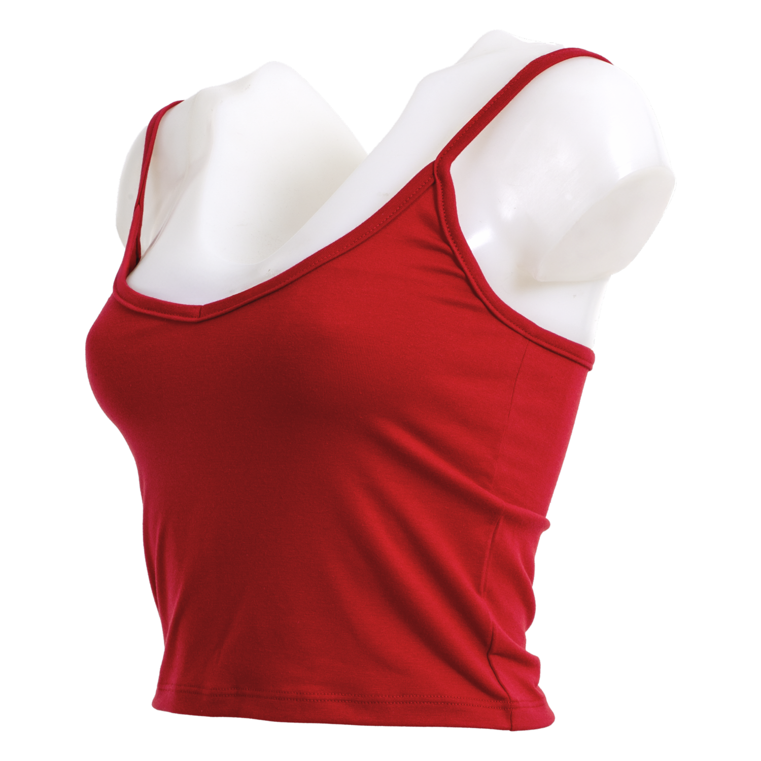 Top Tiras Delgadas Escote En V Rojo GIRLY - Image 2
