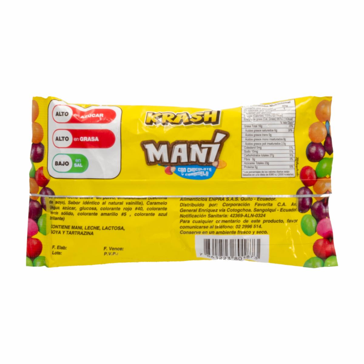 Barra De Chocolate Mini Colores KRASH 50 G - Image 2