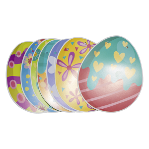 Banner Decorativo De Pascua HUI PAI 17X13,5 Cm