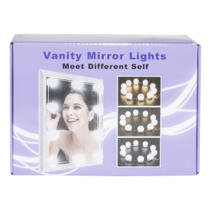 Lampara Tocador Con 10 Focos DIANZI 4.5X5 CM