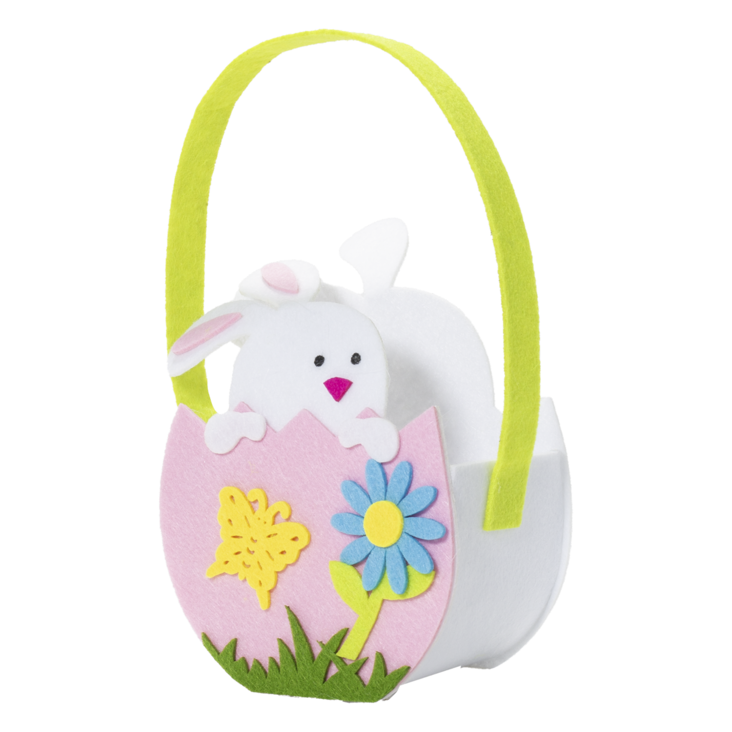 Cesta De Pascua Para Regalos Diseño De Conejito GE CE EASTER 11X7X24 Cm