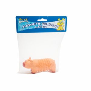 Juguete Para Mascota Diseño De Cerdito En Látex SOLEIL Unidad