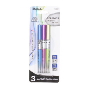 Lápices De Colores Set 0.7 Mm BAZIC X3 Uds