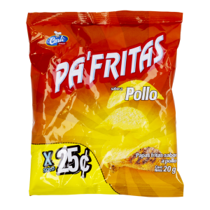 Papas Fritas Sabor A Pollo PA'FRITAS 20 G