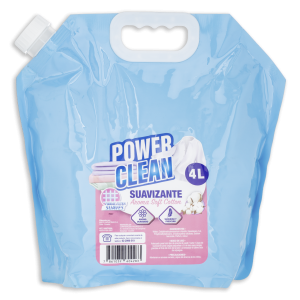 Suavizante De Ropa Fragancia Soft Cotton Con Dispensador POWER CLEAN 4 L
