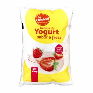 Bebida De Yogurt Sabor A Fresa En Funda LA ORIGINAL 900 G