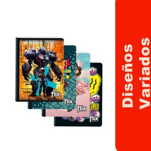 Cuaderno Cosido De Cuadros FLIX 100 Hojas