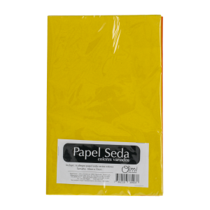 Papel De Seda X6,Colores OIMI 15Cmx26Cm