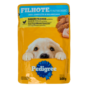Alimento Para Perros Húmedo Cachorro Pollo En Salsa PEDIGREE 100 G