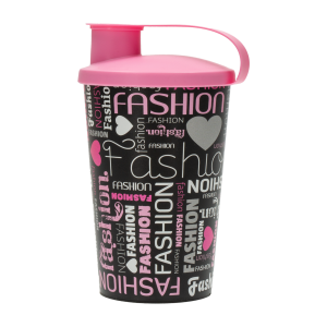 Vaso Con Tapa Deco Fashion HEREVIN 340 ML